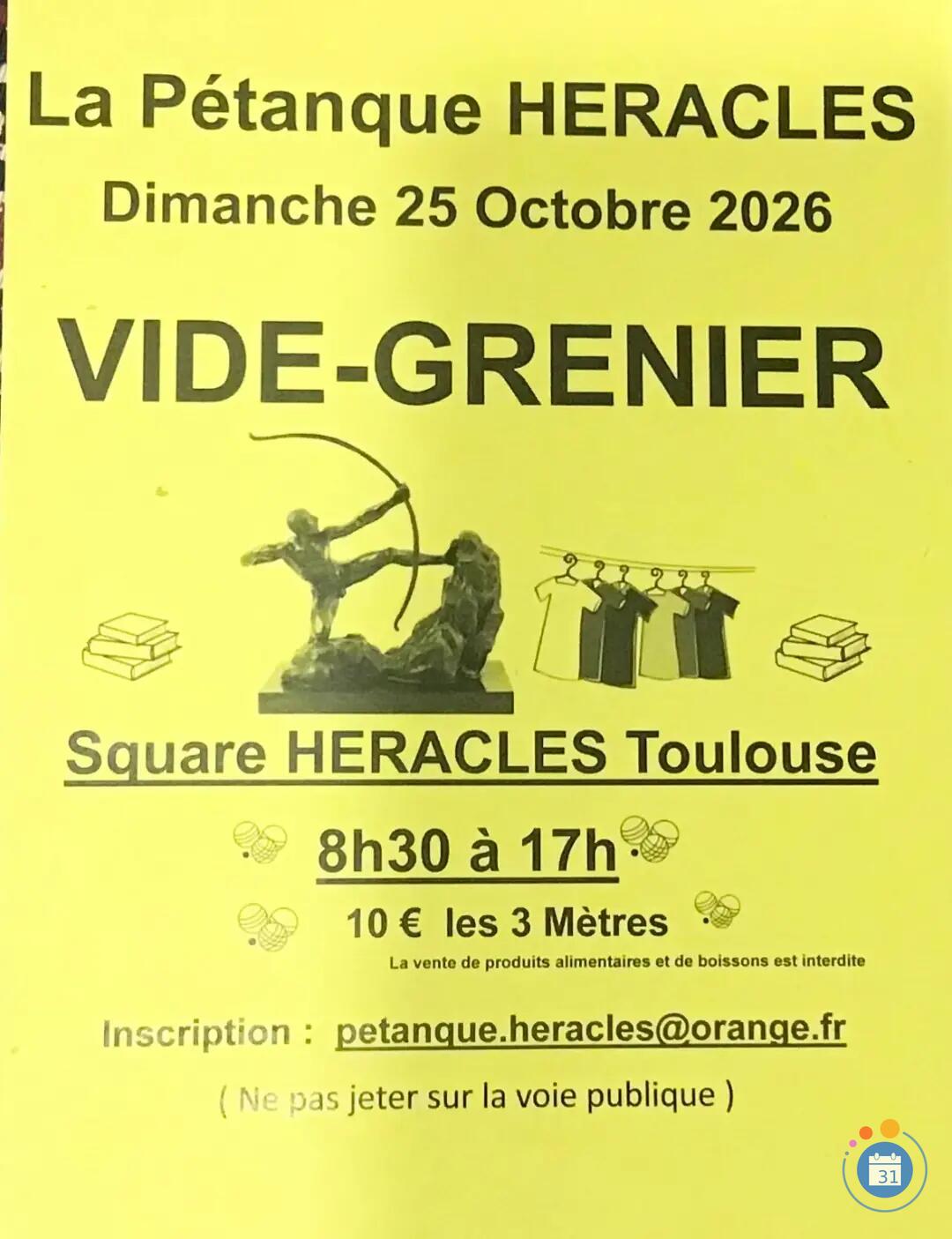 Image Vide-grenier d’automne La Pétanque HERACLES (photo 3)