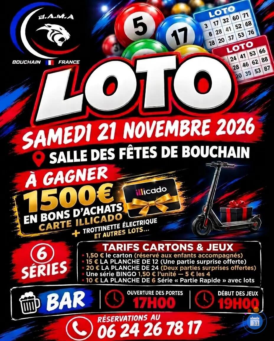 Image Grand loto à Bouchain (photo 1)