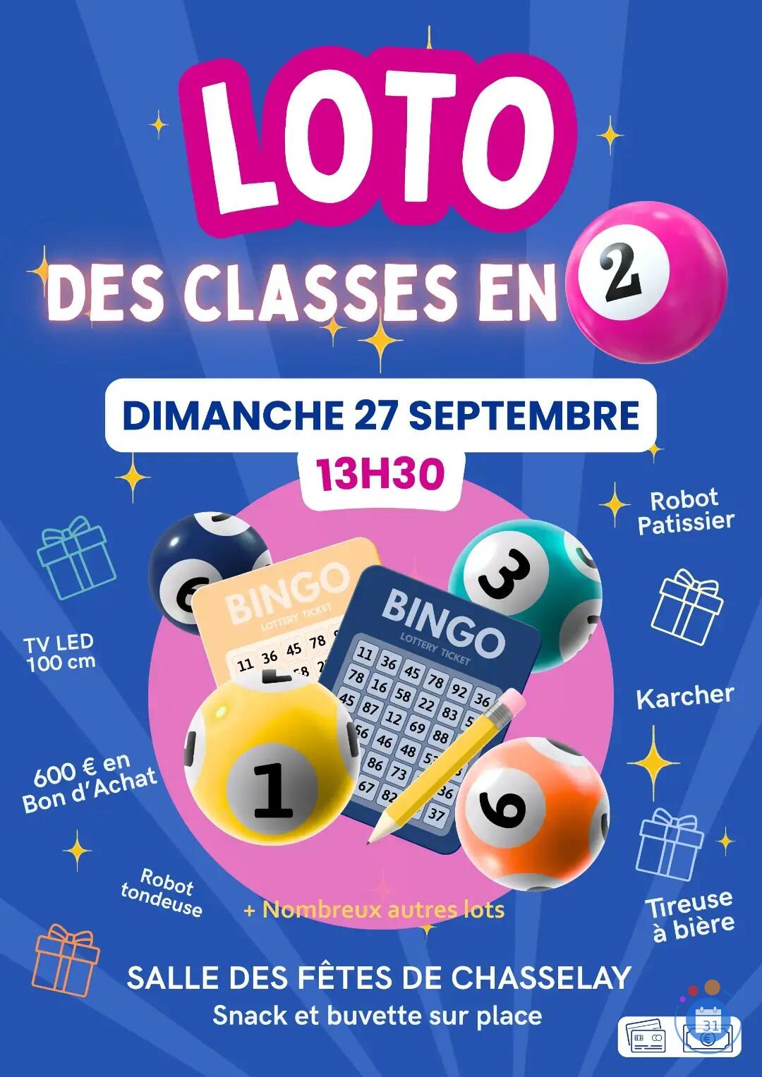Image Super LOTO des Classes en 2 (photo 1)