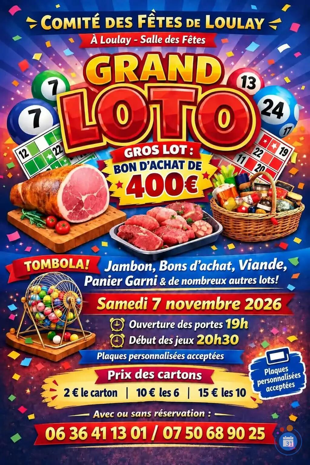 Flyer loto loulay