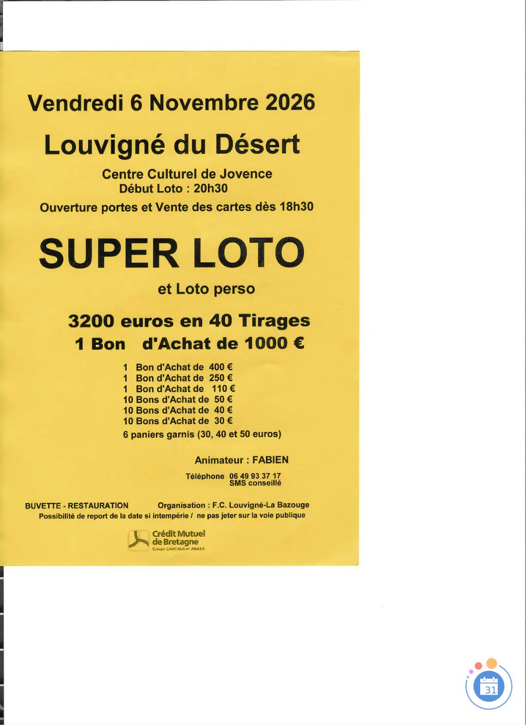 Image SUPER LOTO (photo 1)
