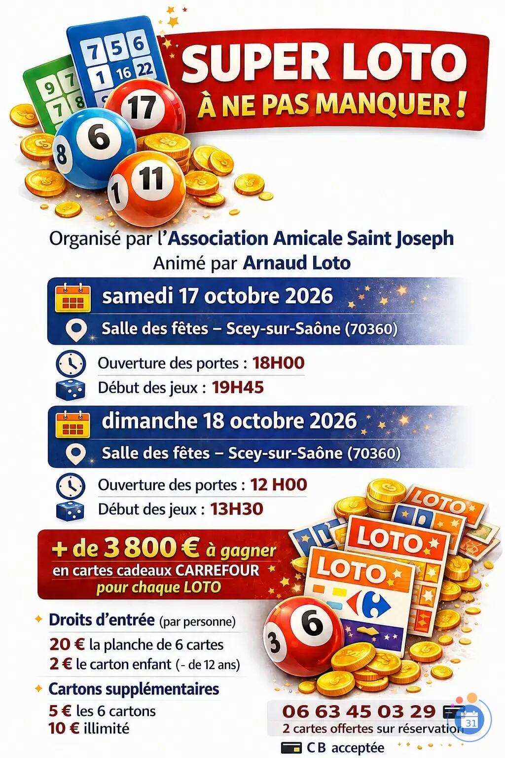 Image super loto animé par ARNAUD (photo 1)