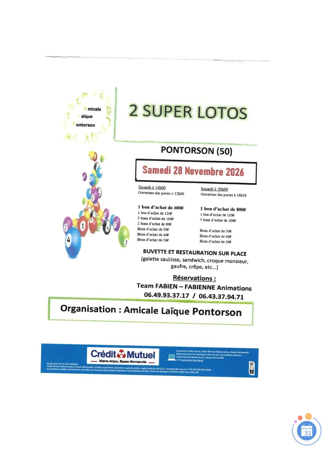 Flyer 2 supers lotos