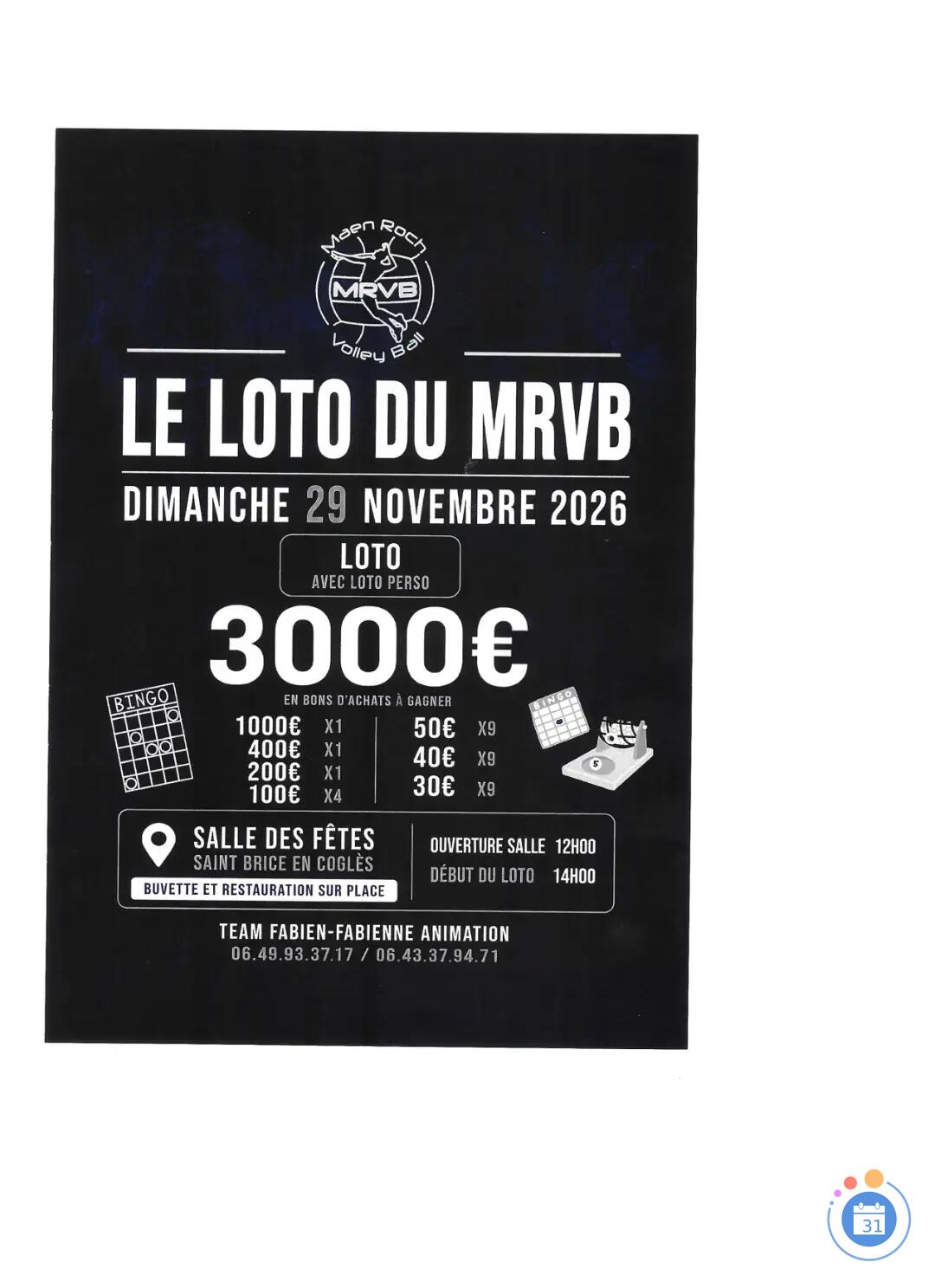 Flyer Super loto