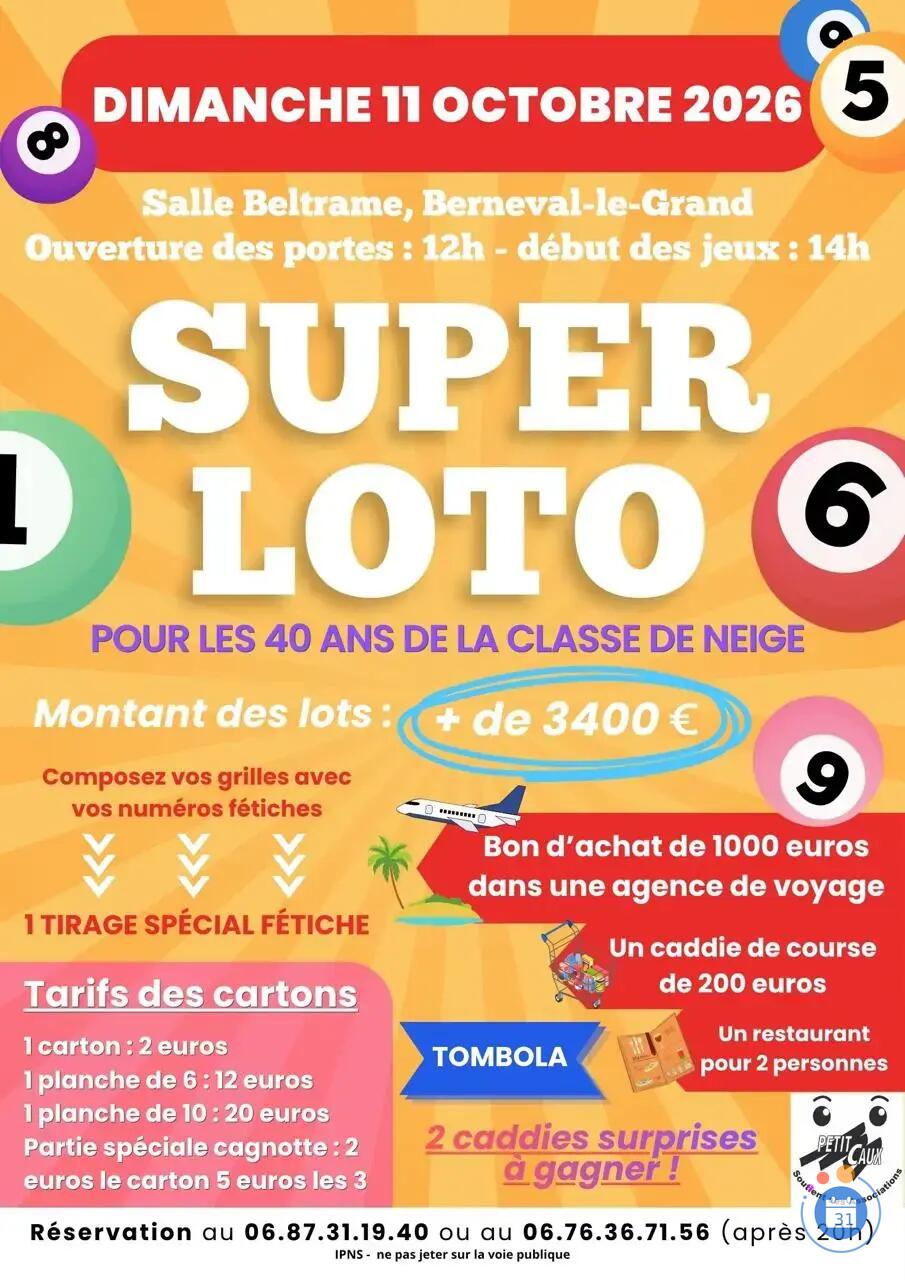 Image LOTO Spécial 40 ans de l'asso (photo 1)