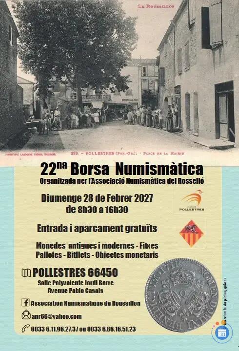 Image 22ème bourse numismatique a Pollestres (photo 2)