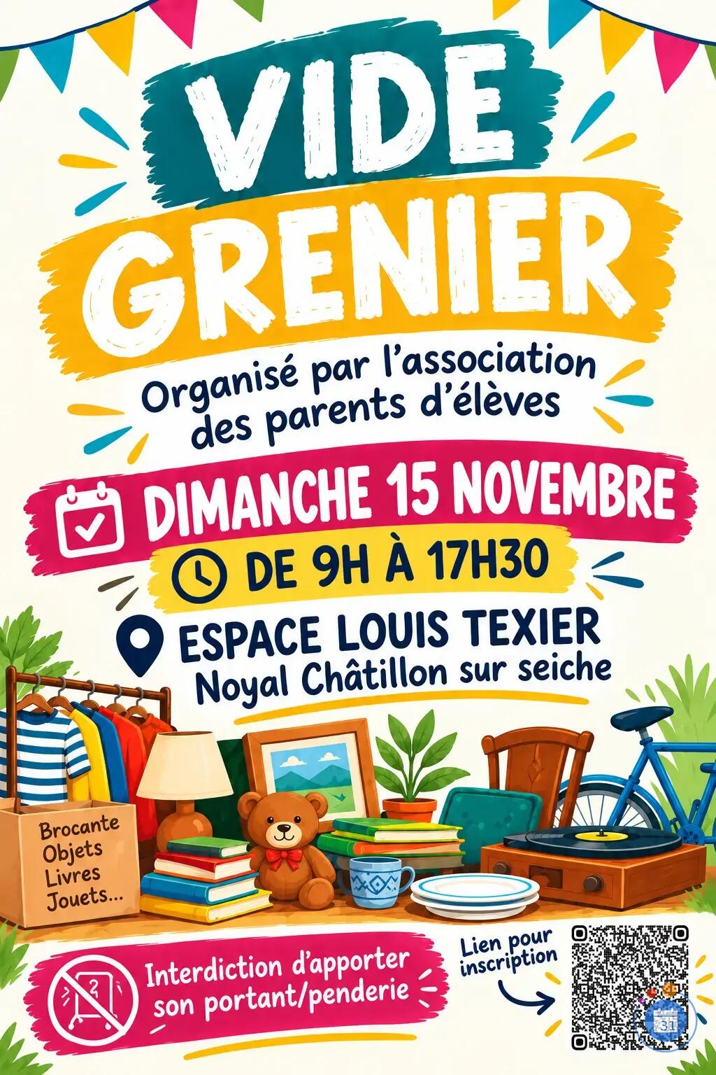 Image GRANDE BRADERIE DE NOYAL CHATILLON SUR SEICHE (photo 1)