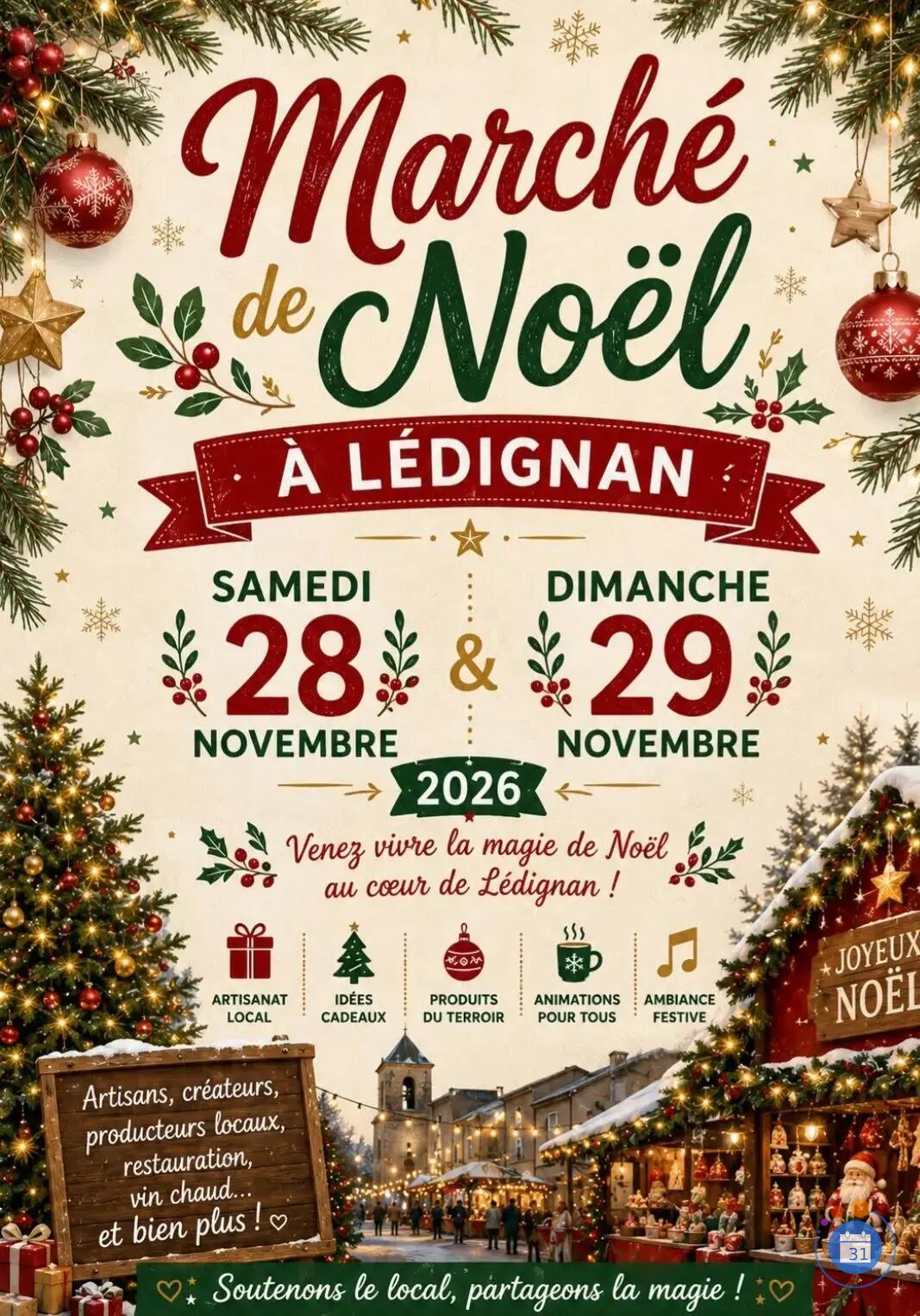 Image Marché de Noël de Ledignan (photo 1)