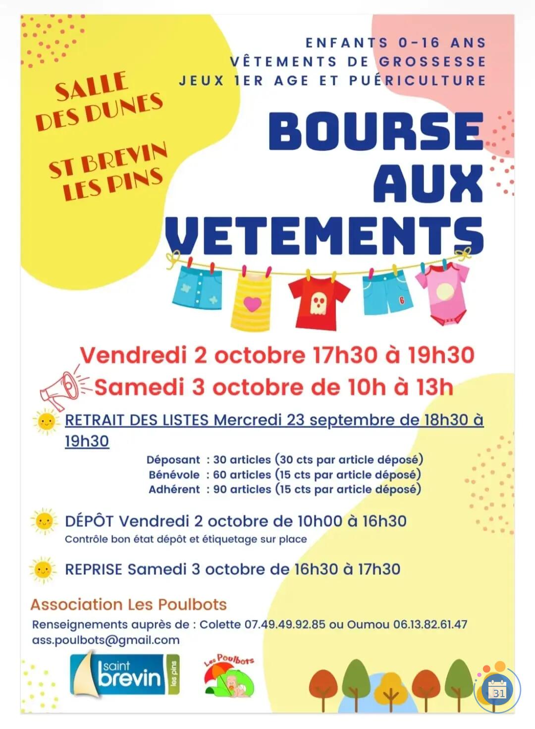Image Bourses aux vêtements automne/hiver (photo 1)
