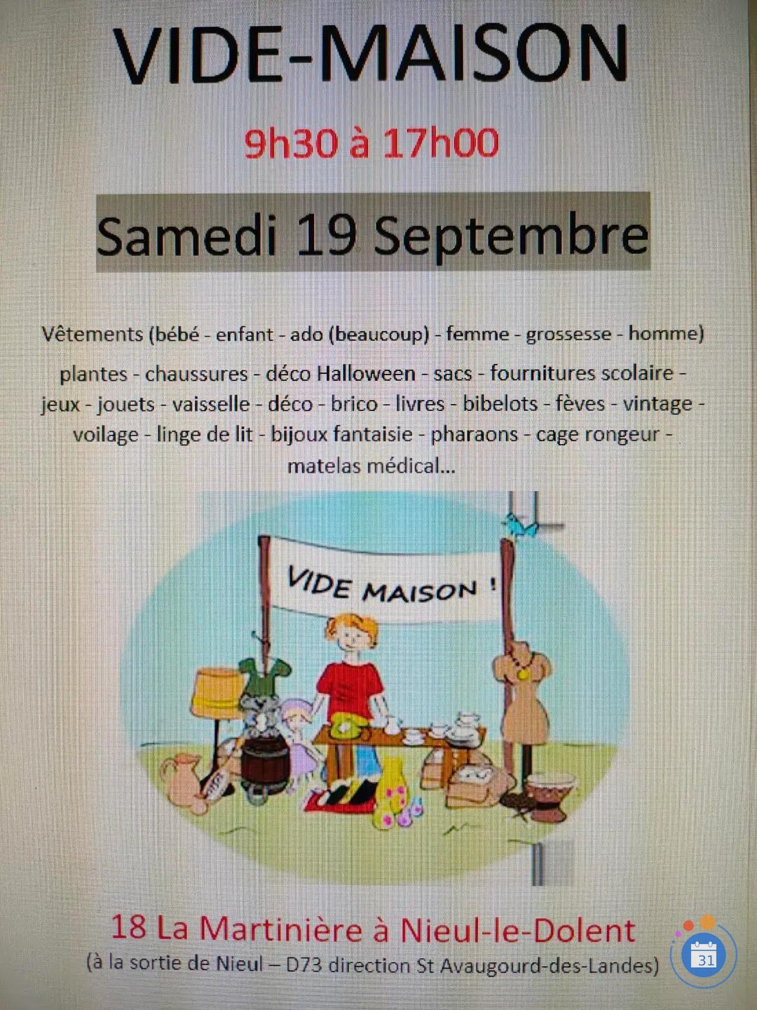 Image VIDE-MAISON dans le jardin (photo 1)