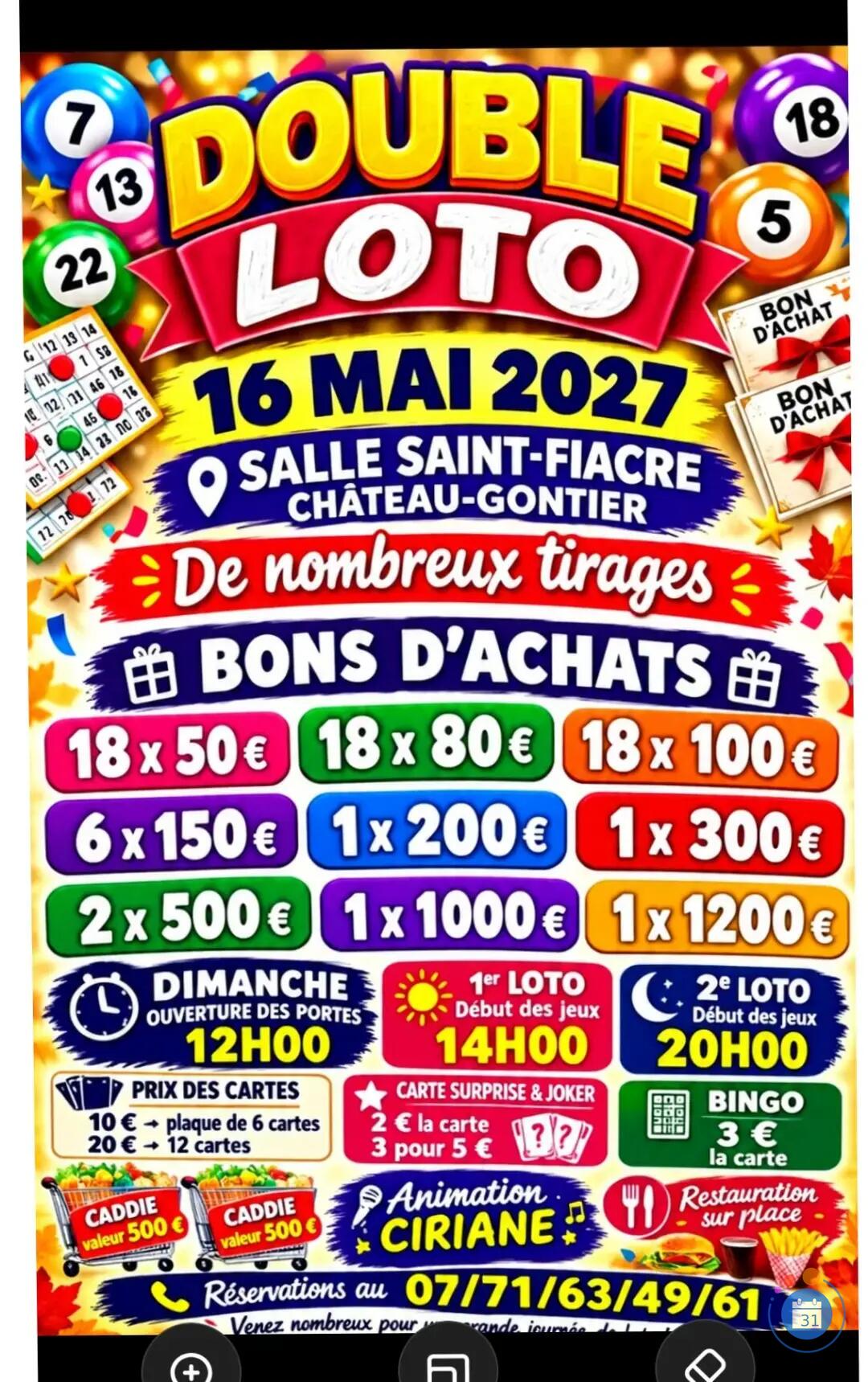 Image LOTO ANIMATION CIRIANE (photo 1)