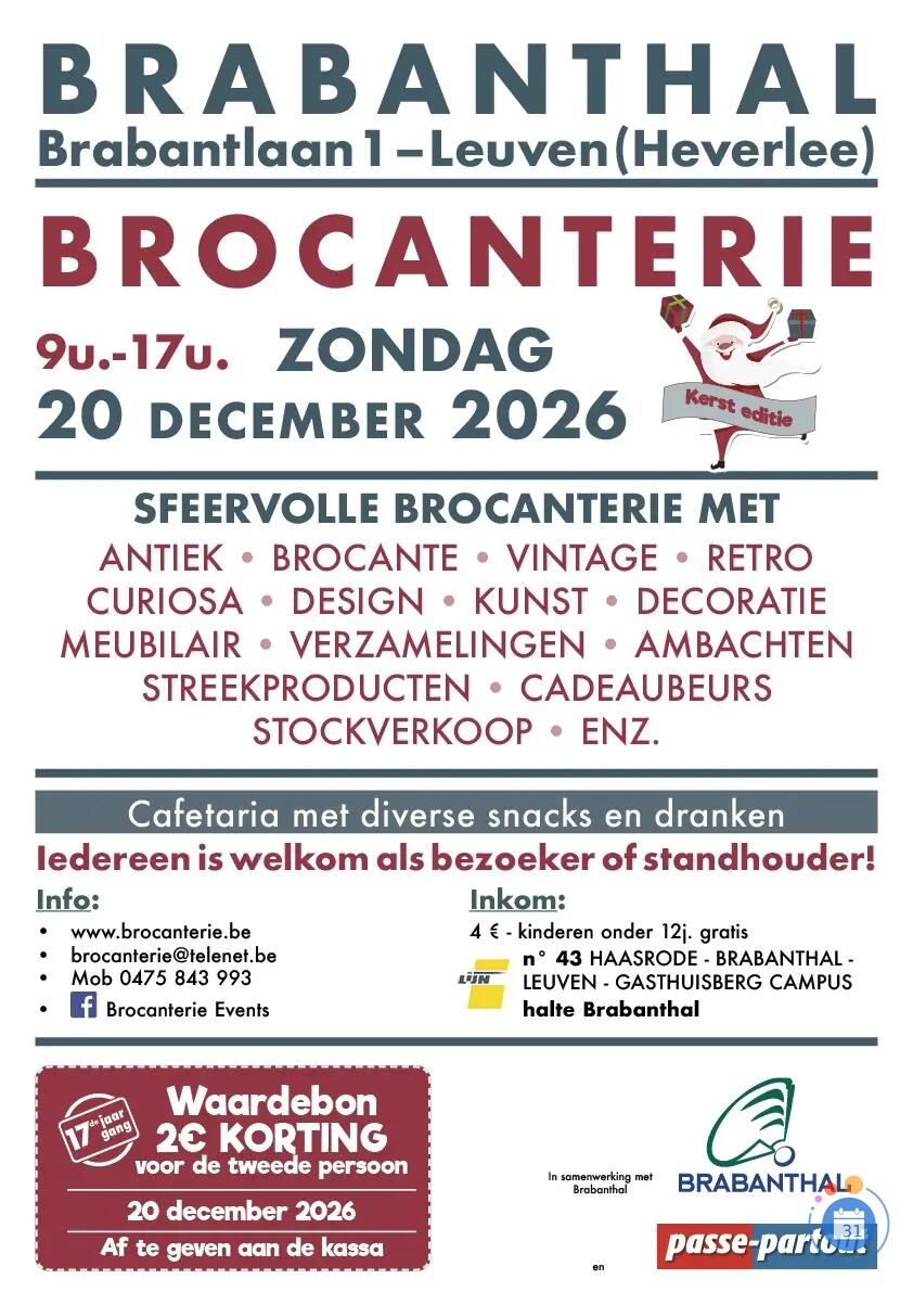 Image Brocanterie - Brabanthal - Leuven - Kerst editie (photo 1)