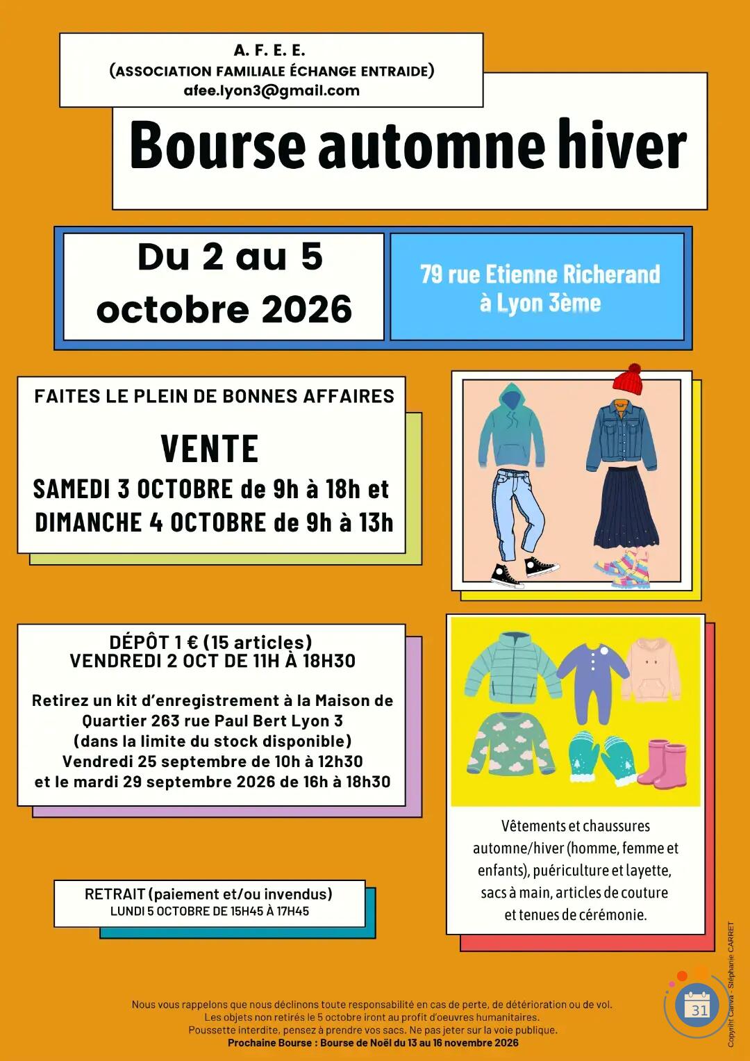 Image Bourse automne-hiver (photo 1)