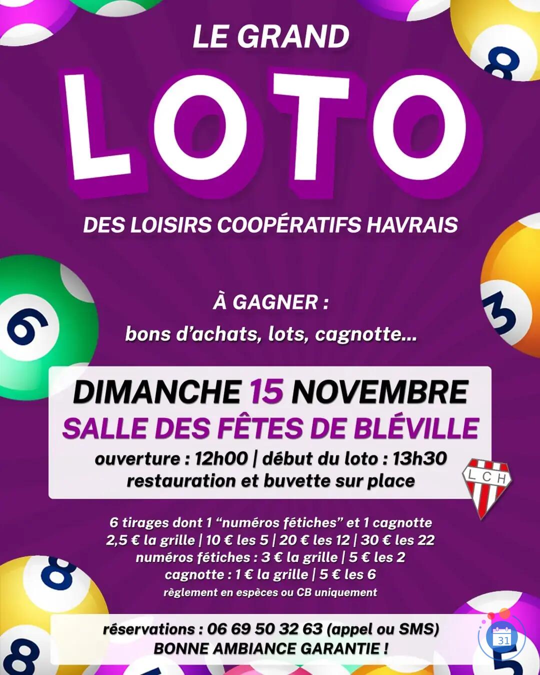 Image GRAND LOTO DU LCH (photo 1)