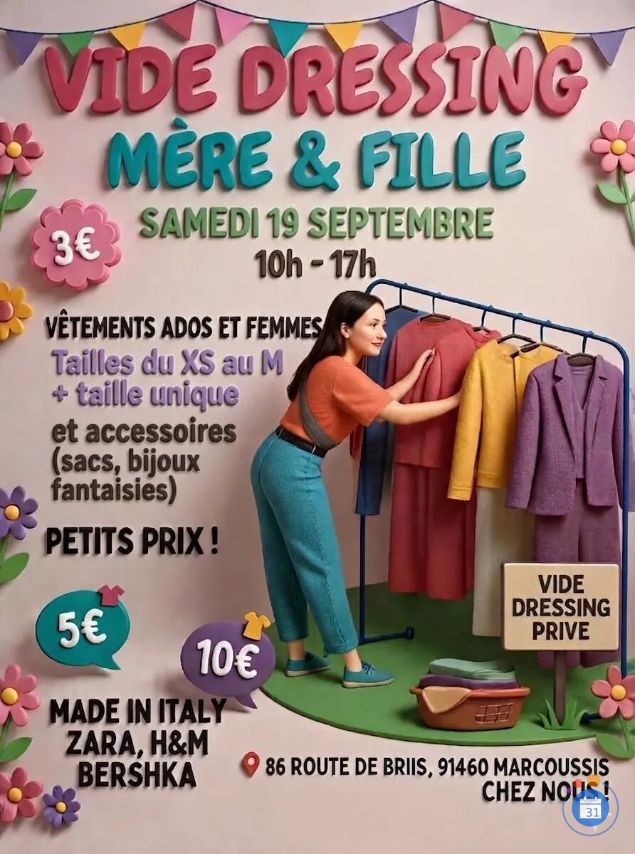 Image Vide dressing mère-fille (photo 1)