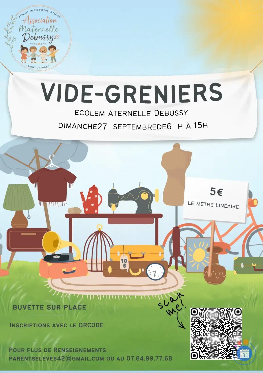 Image Vide grenier de l'Association Maternelle Debussy (photo 1)