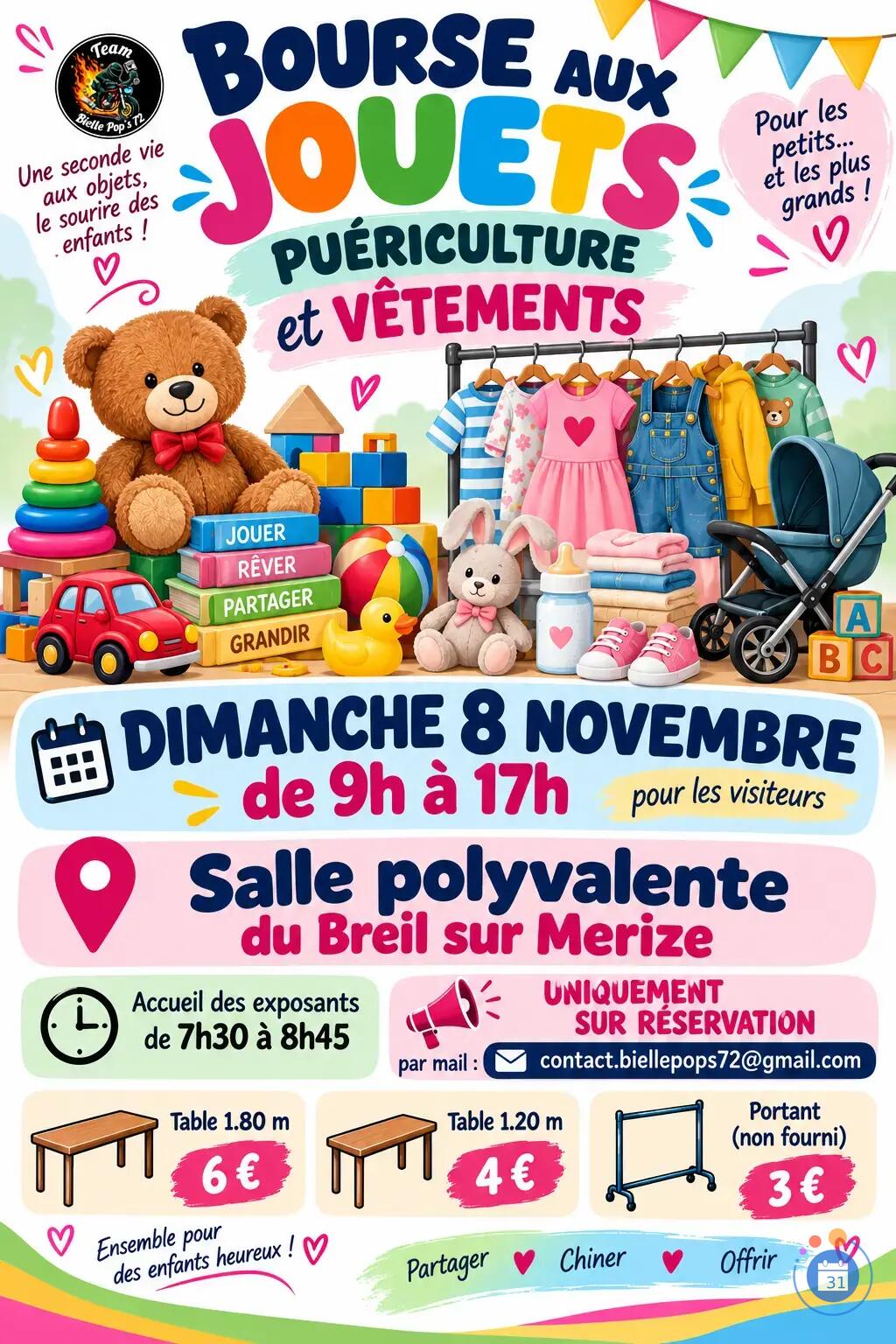 Image Bourse aux jouets, puériculture et vêtements (photo 1)