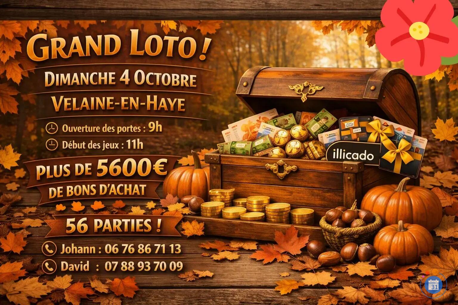 Image Super loto sans démarque 56 parties (photo 1)