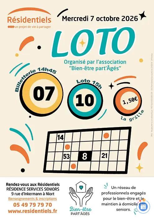 Image Loto solidaire aux Résidentiels ! (photo 1)