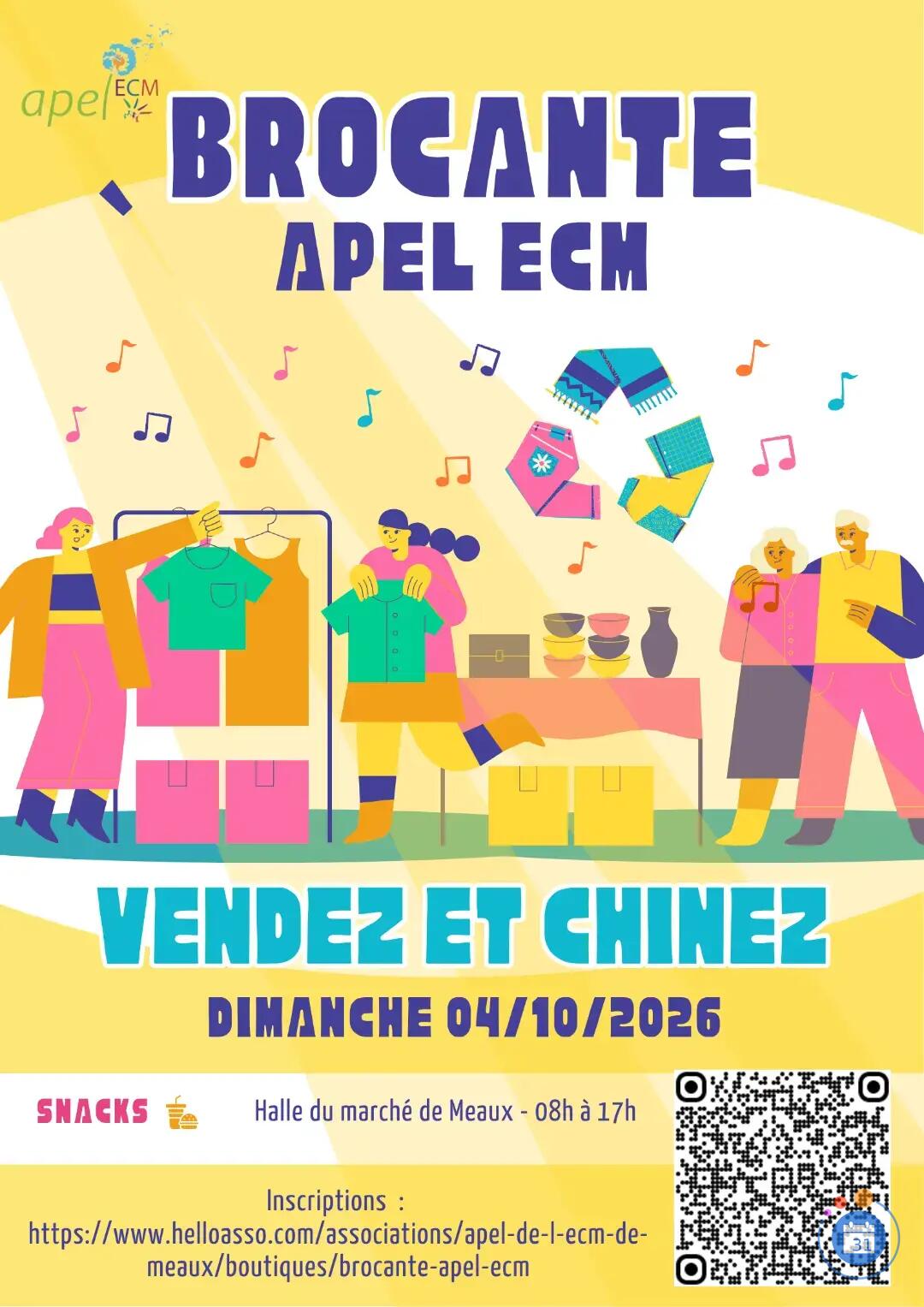 Image BROCANTE APEL ECM (photo 1)