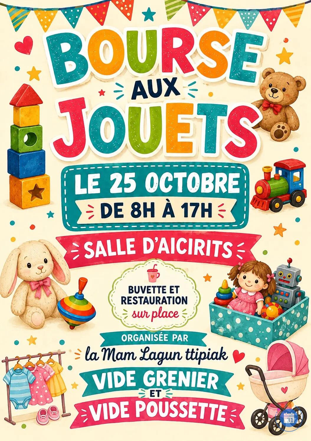 Image Bourse aux jouets, vide poussette, vide grenier (photo 1)
