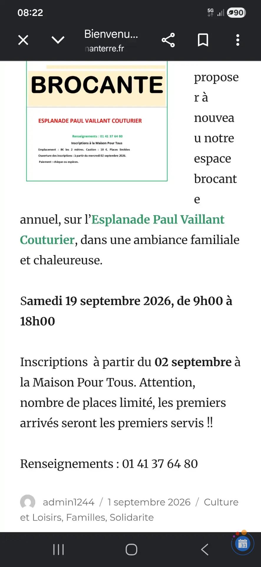 Image Vide-grenier de l'esplanade Paul-Vaillant-Couturier (photo 1)