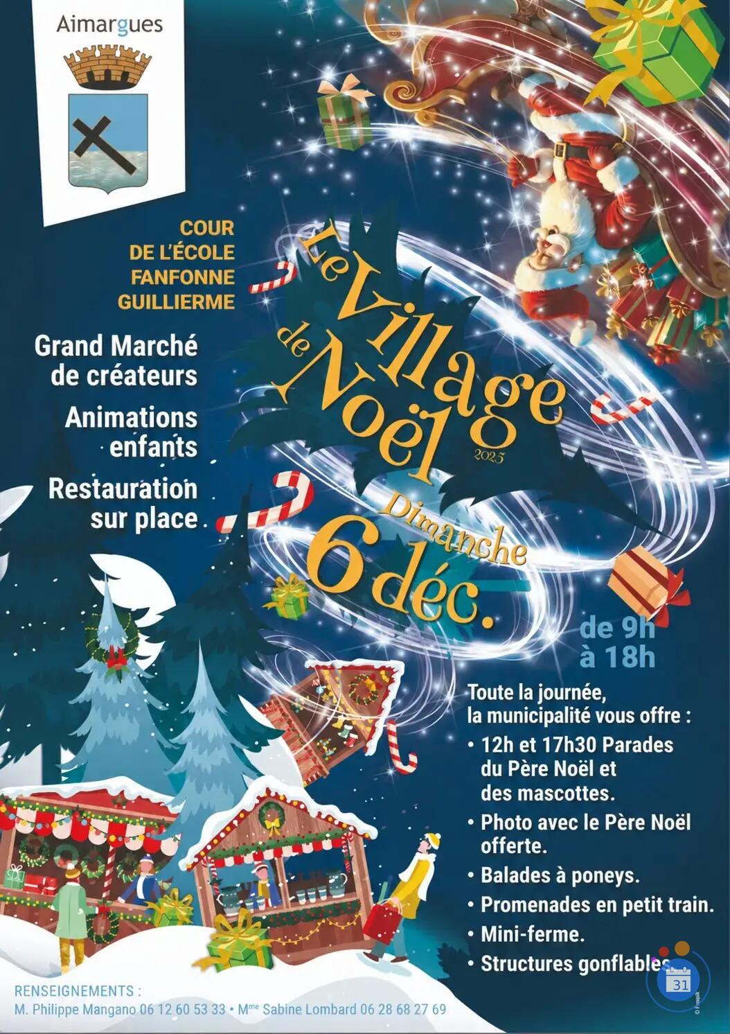 Image Le village de noël d'AImargues (photo 1)