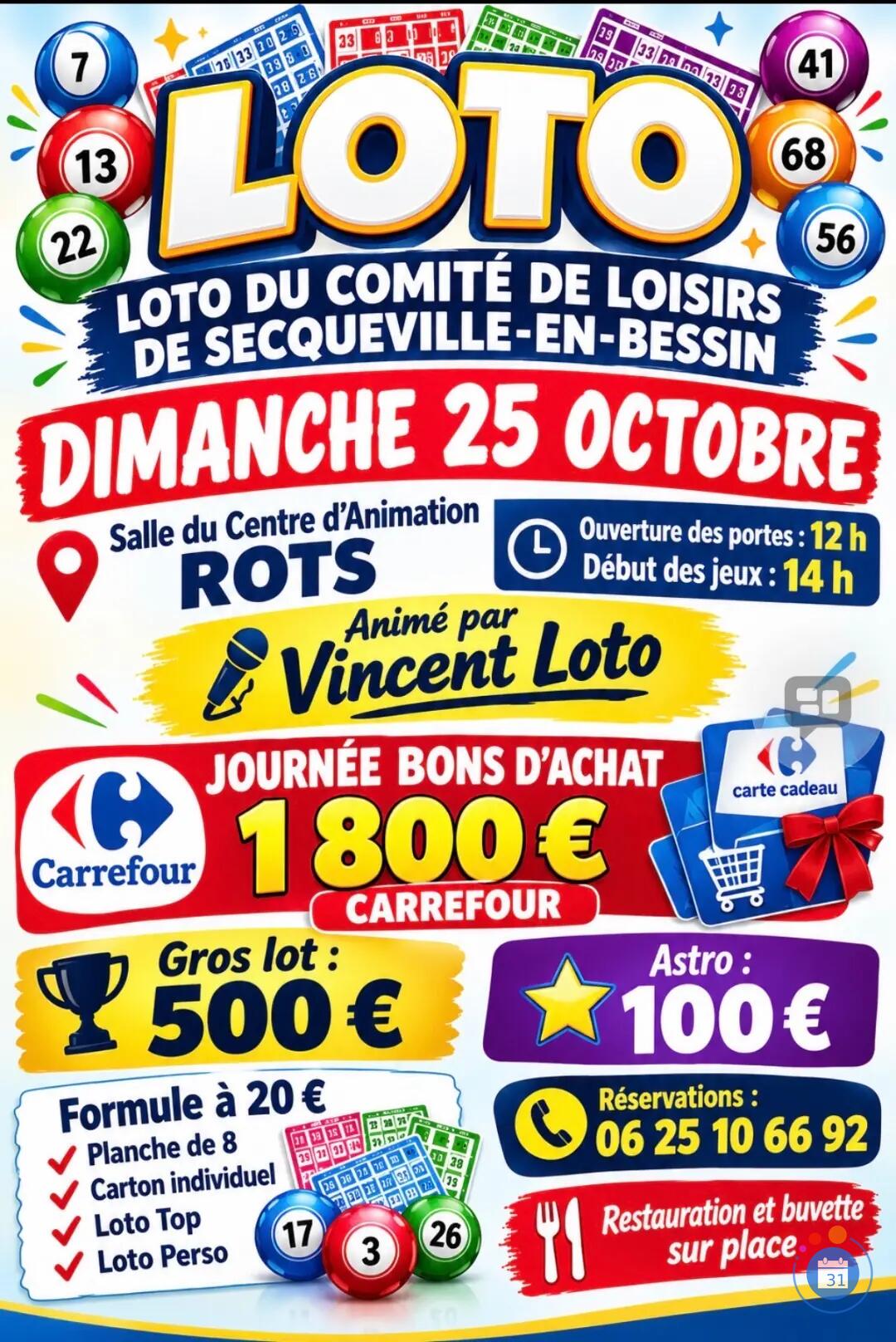 Flyer Vincent loto
