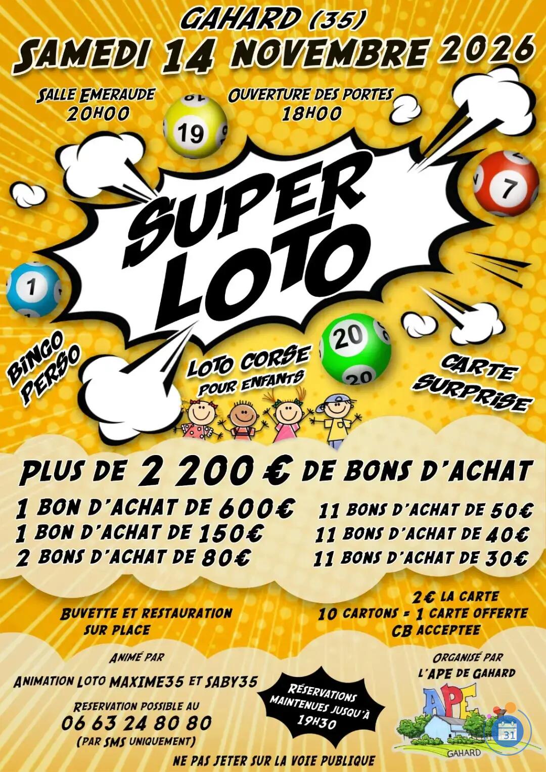 Flyer Super loto