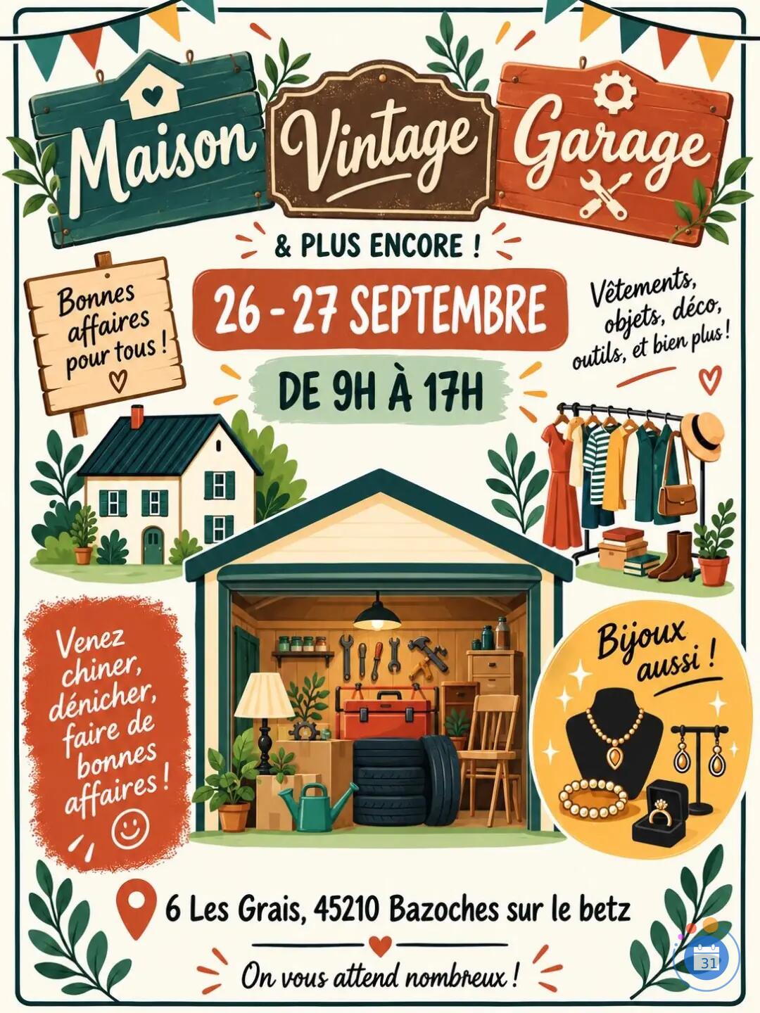 Image Vide maison, garage, vintage... (photo 1)