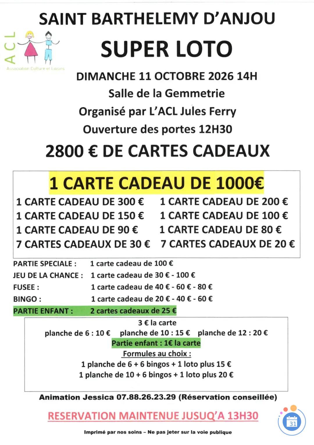 Image SUPER LOTO (photo 1)