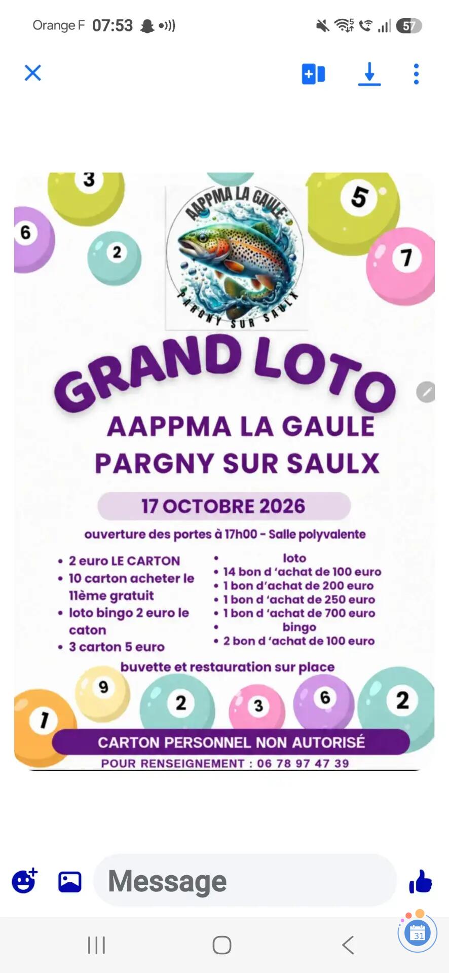 Flyer Loto
