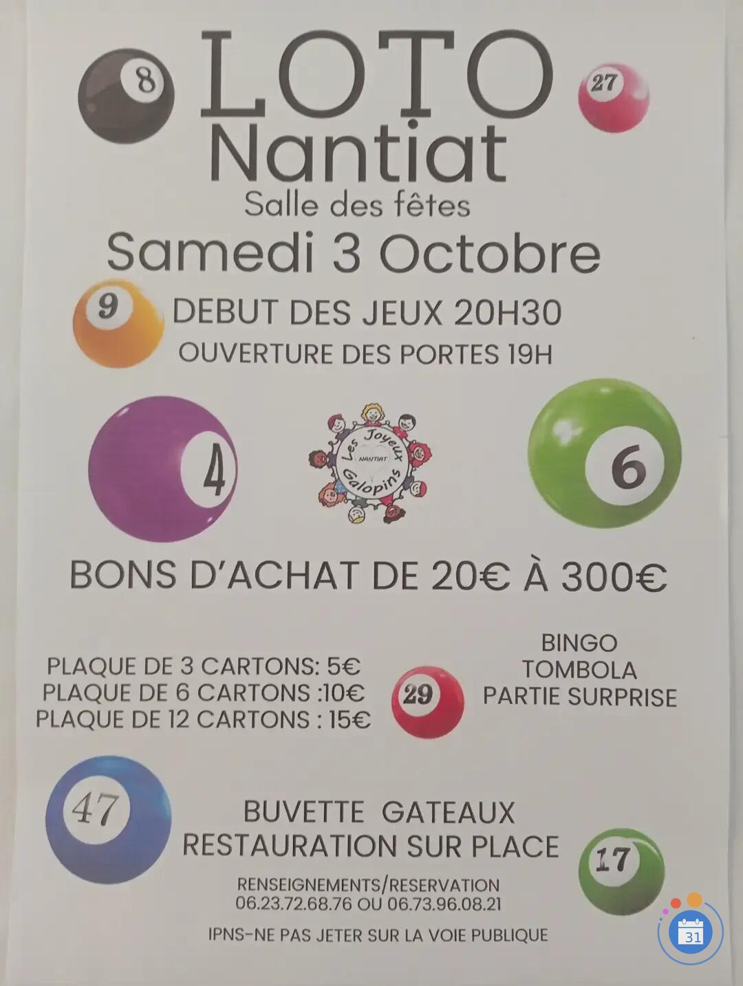Image Loto Les Joyeux Galopins (photo 1)