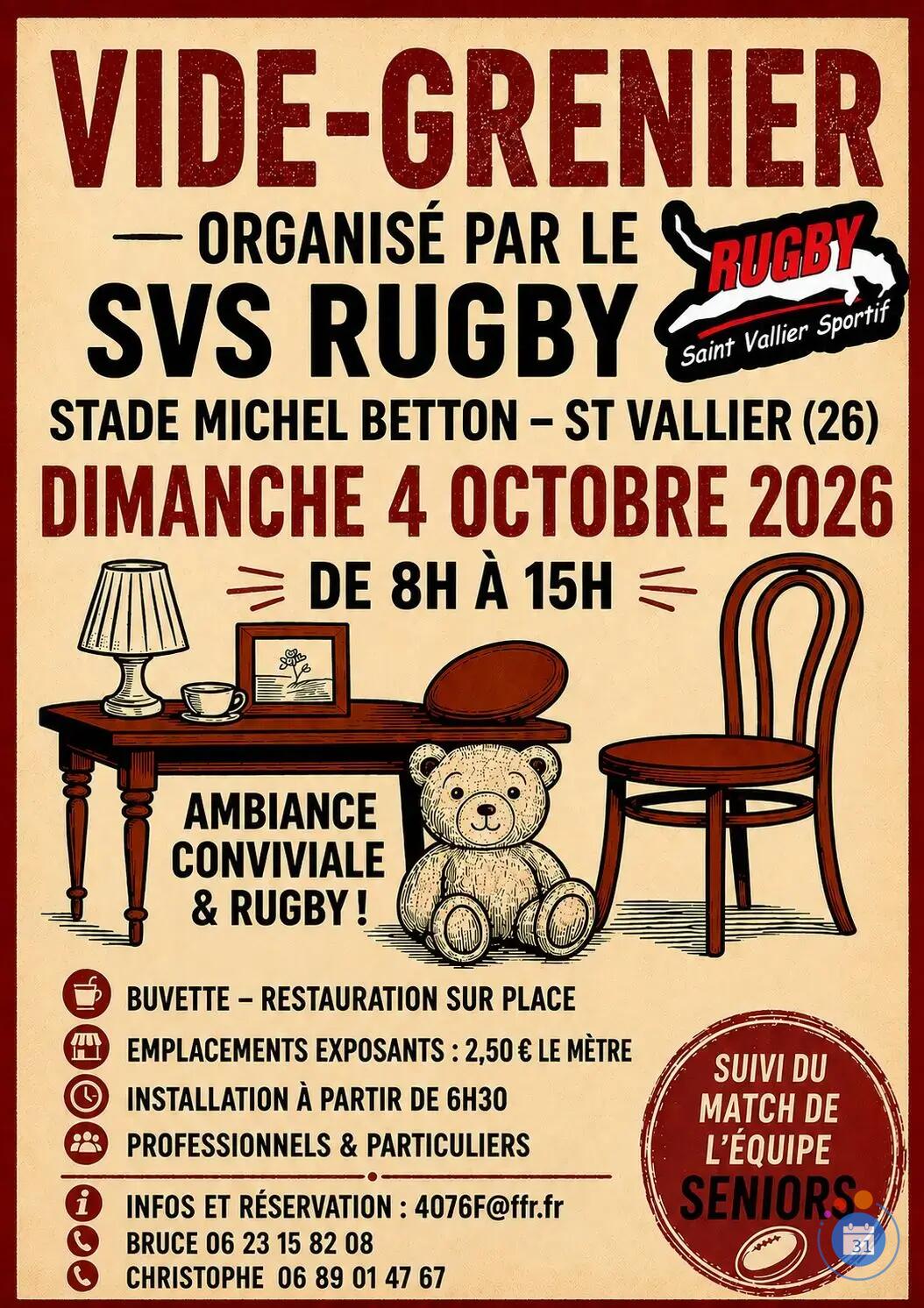 Image Vide grenier du SVS (photo 1)