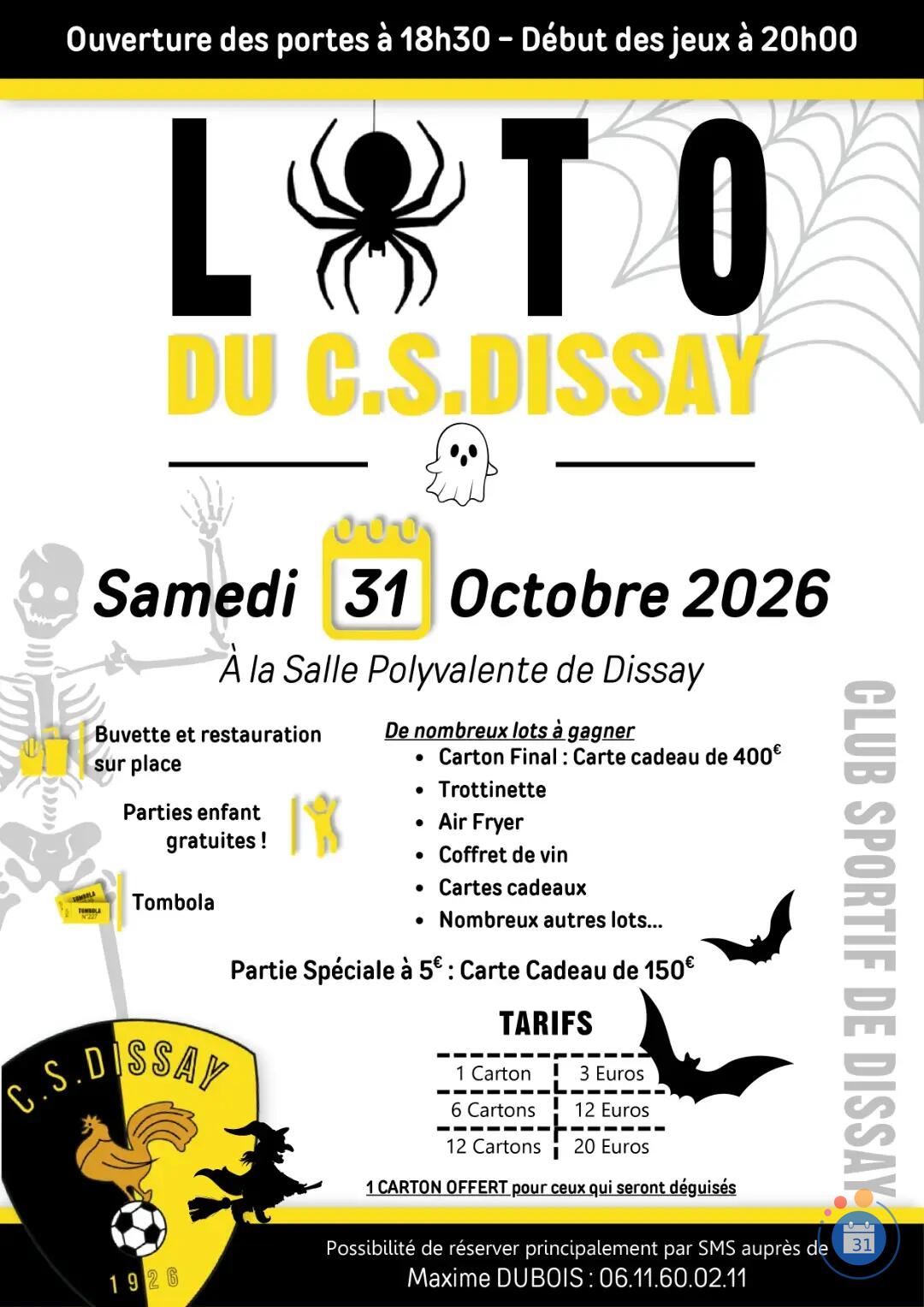 Image Loto du Club Sportif de Dissay (photo 1)