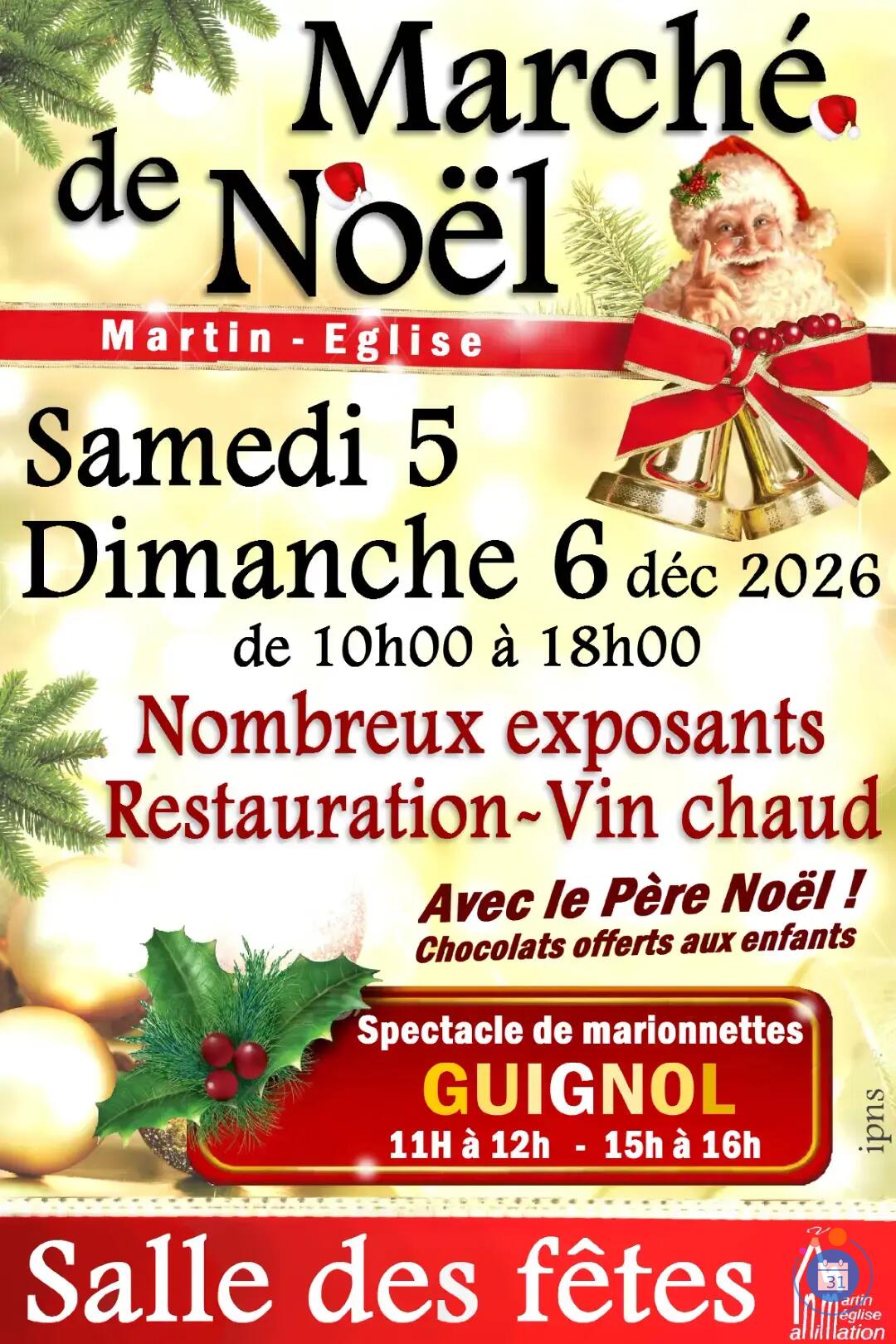 Image Marché de Noël 2026 de Martin-Eglise (photo 1)