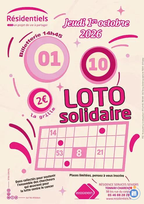 Image Loto solidaire pour Octobre Rose (photo 1)