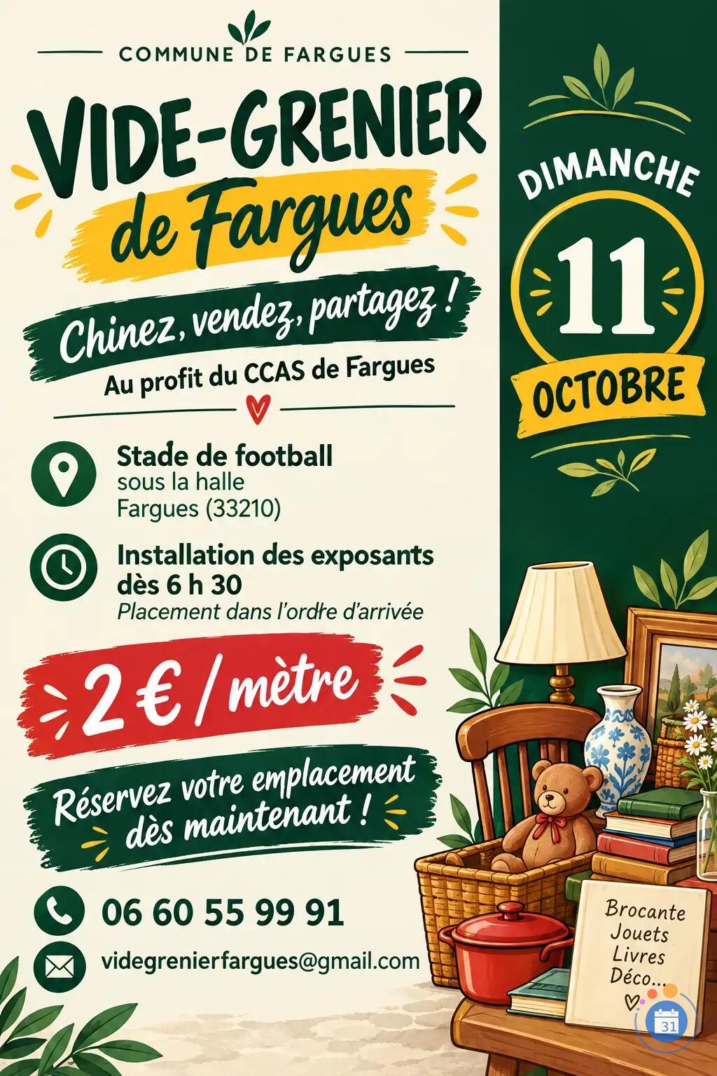 Image Vide Grenier au profit du CCAS (photo 1)