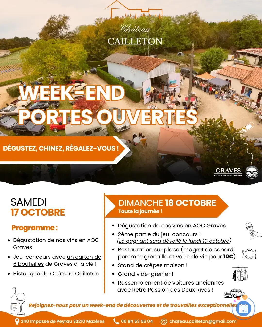 Image Week-end Portes Ouvertes du Château Cailleton (photo 1)