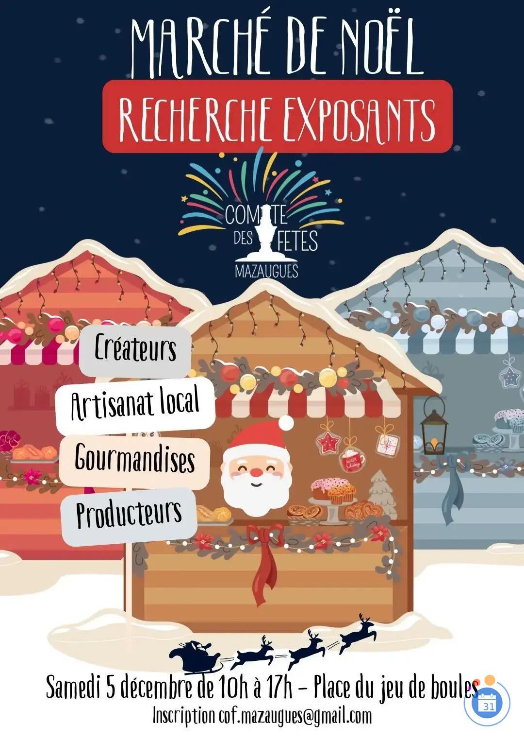 Image Marché et vide grenier de noël Mazaugues (photo 1)
