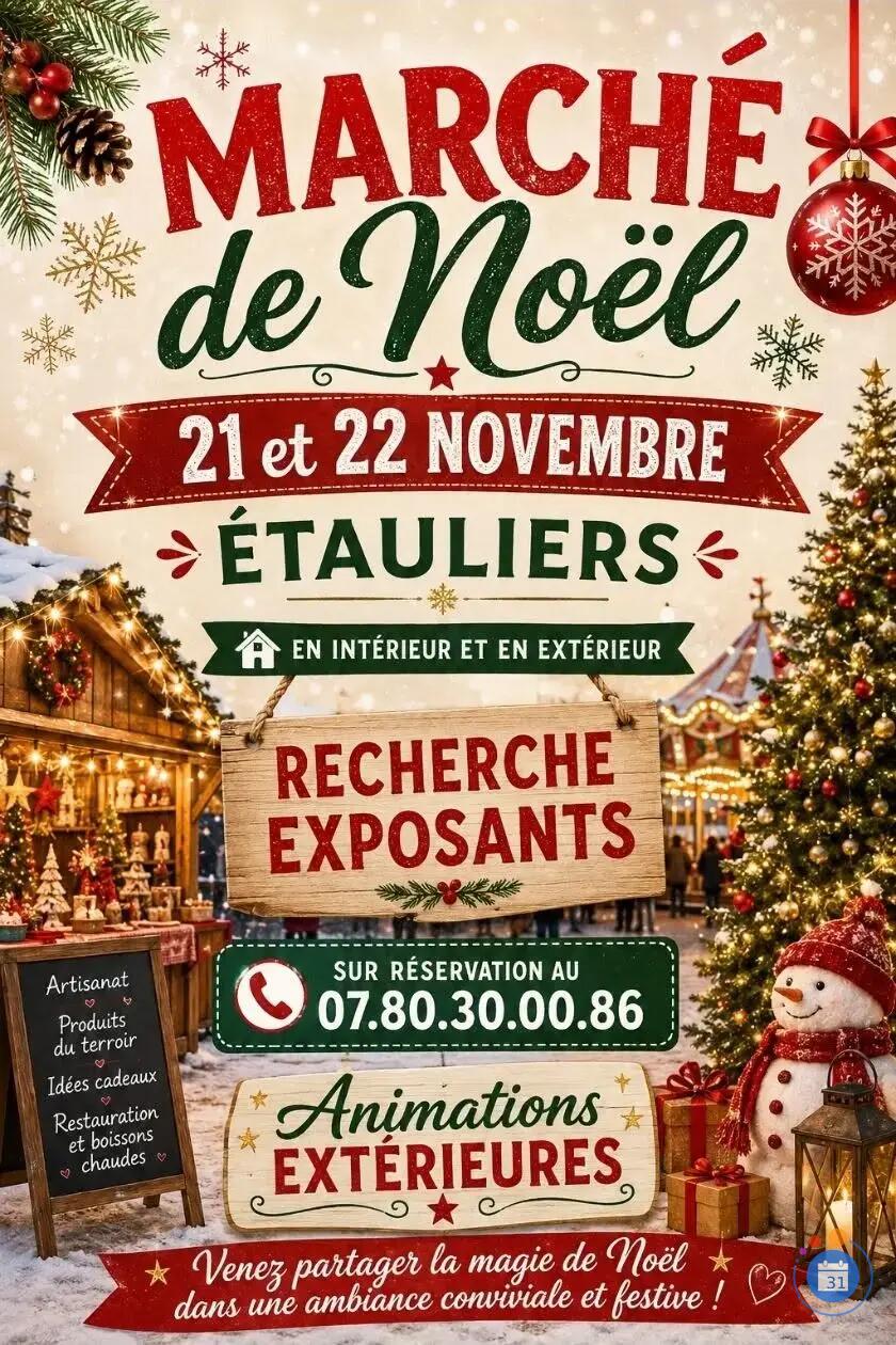 Image Marché de Noel Etauliers (photo 1)
