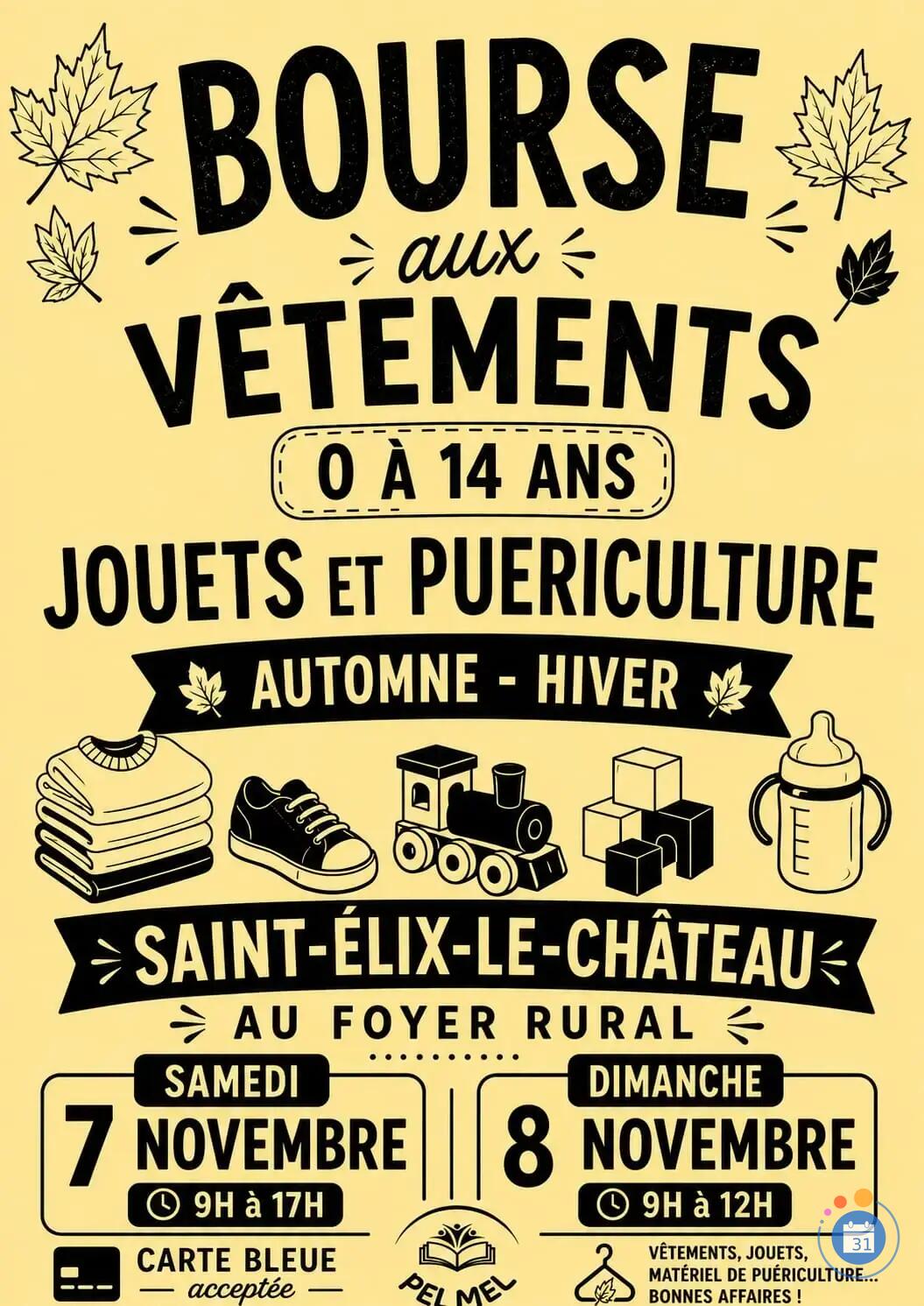 Image Bourse aux vêtements, jouets et puériculture (photo 1)