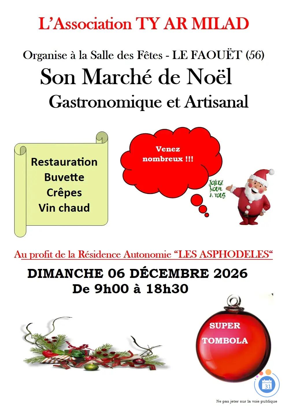 Image Marché de Noël Association TY AR MILAD (photo 1)