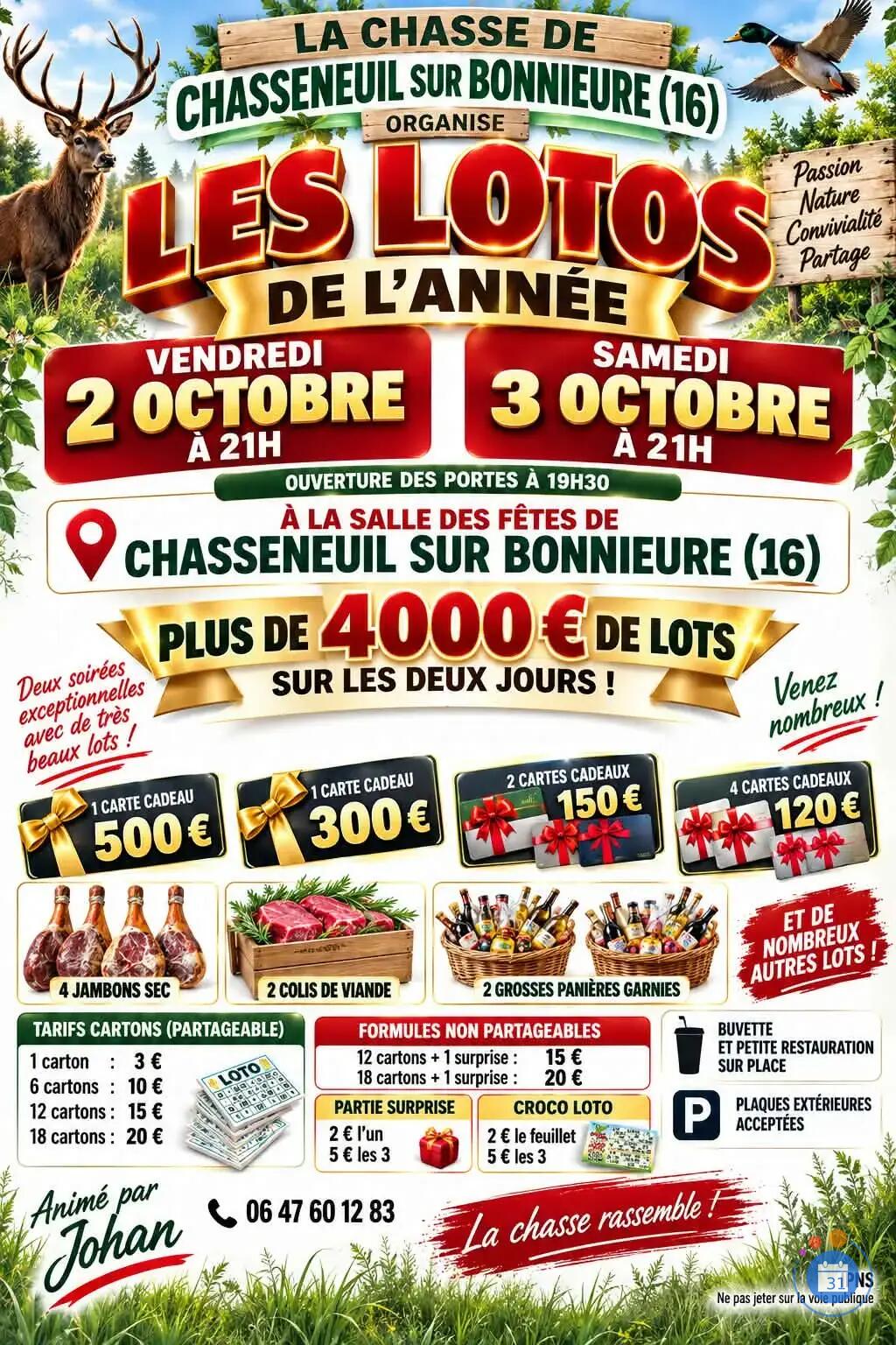 Image Loto de la chasse (photo 1)