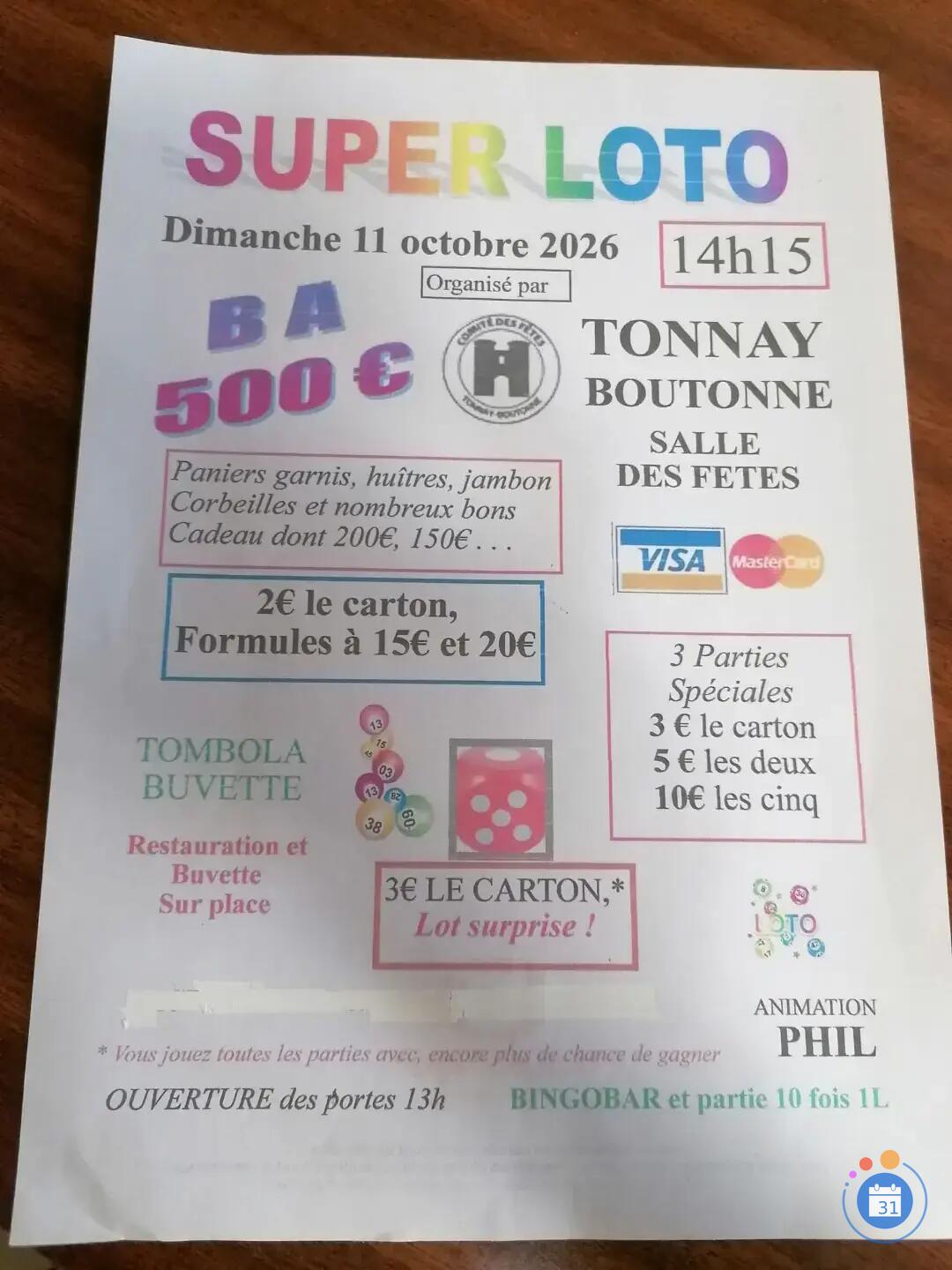 Image Loto sans réservations (photo 1)