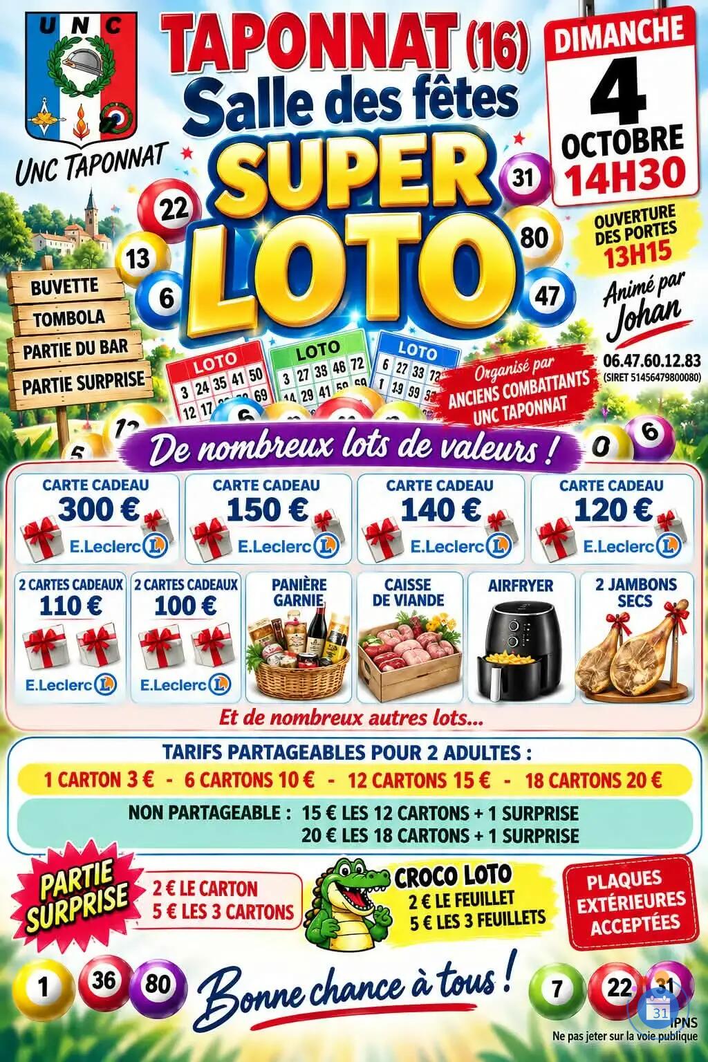 Image Loto de l'UNC taponnat (photo 1)