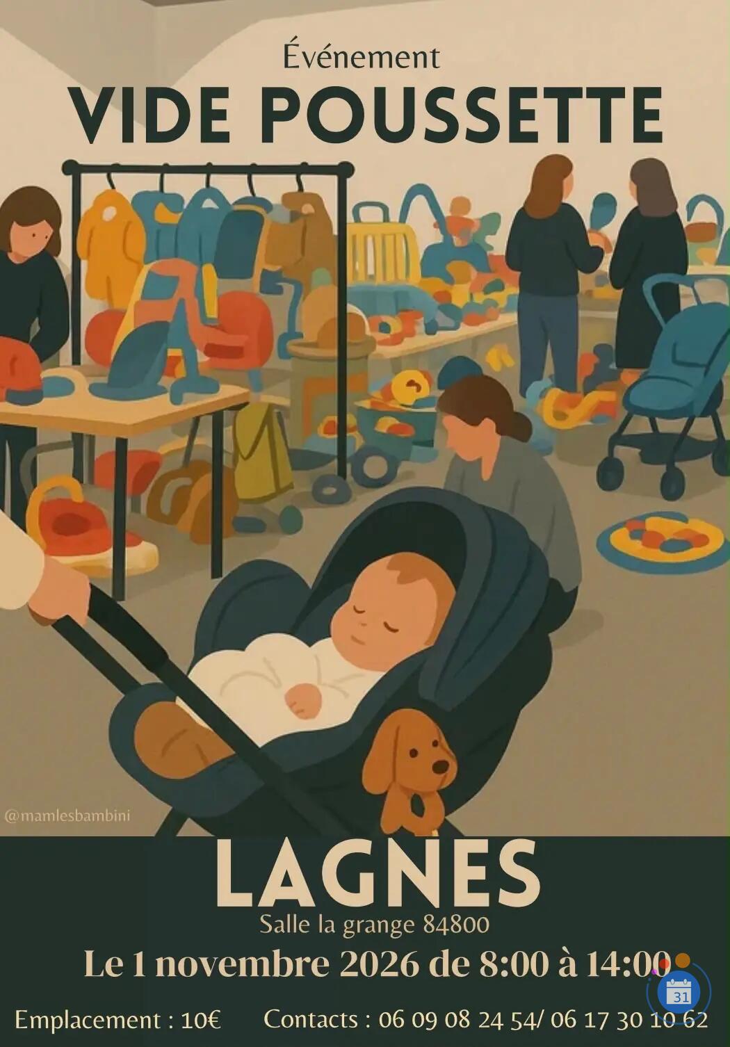 Image Vide poussette de Lagnes (photo 1)