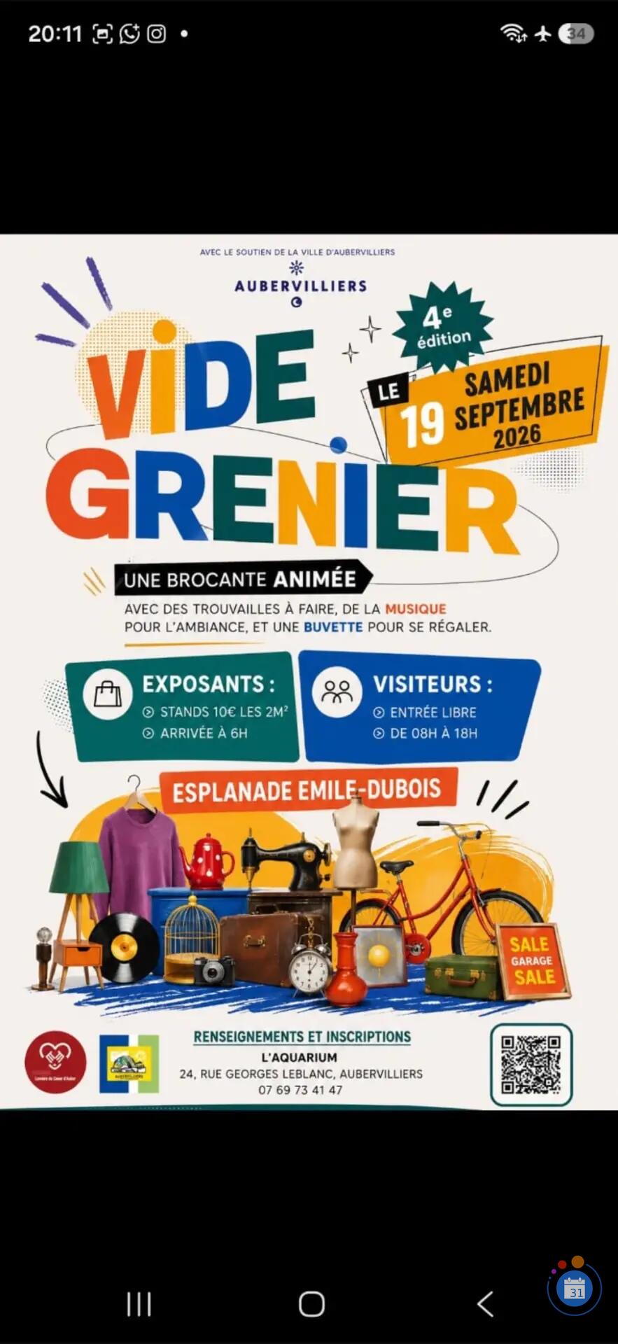 Image VIDE GRENIER 4 eme édition (photo 1)