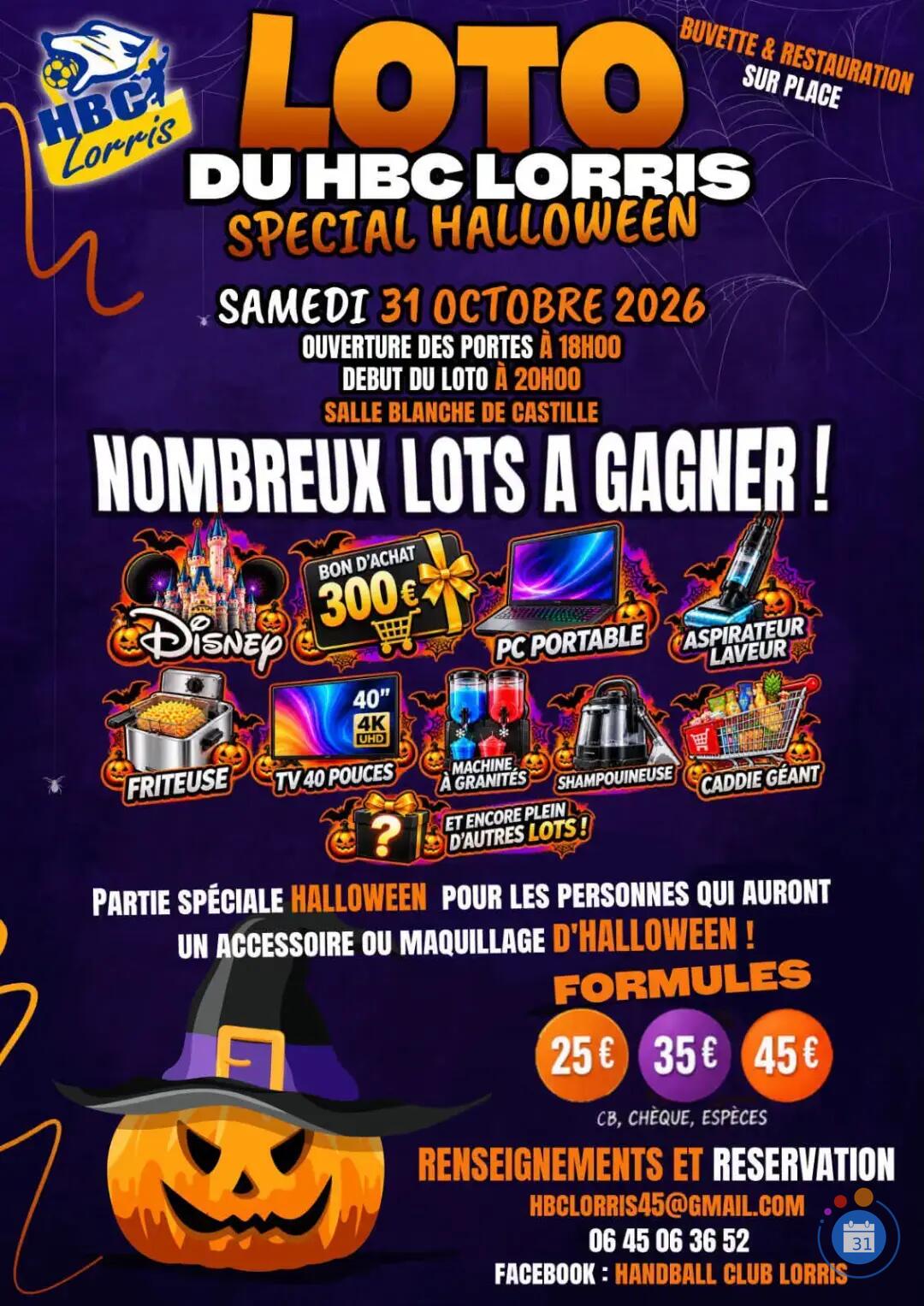 Image Loto du HBC LORRIS (photo 1)