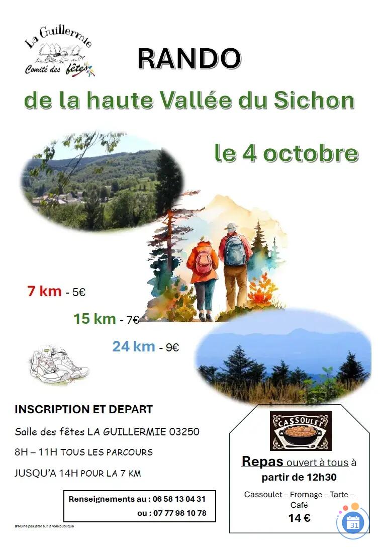Image rando de la haute vallée du Sichon (photo 1)